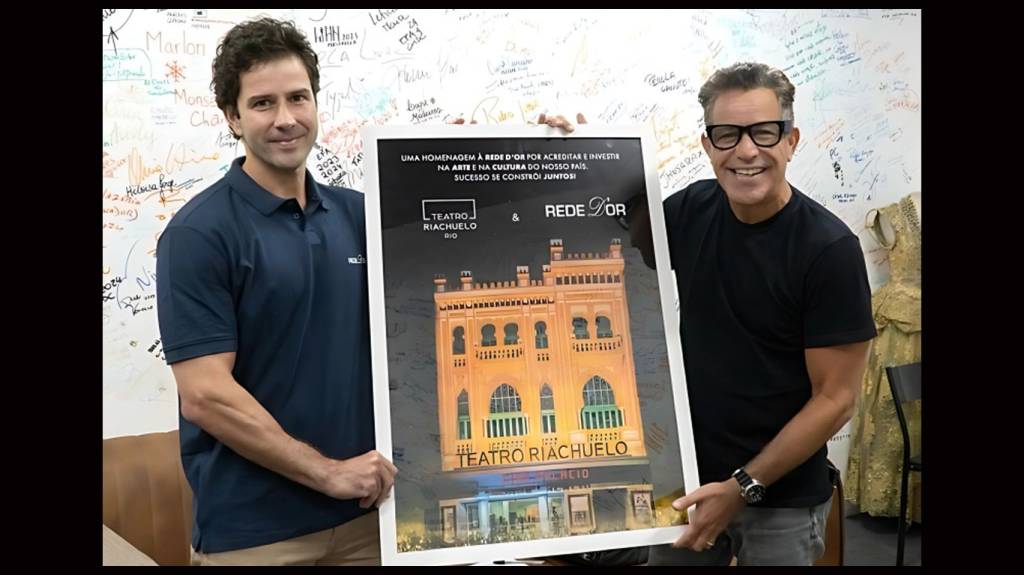 Paulo Moll e Luiz Calainho: apoio da Saúde à Cultura