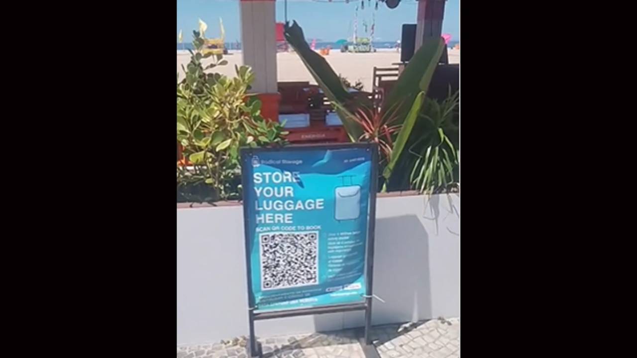 QR code pra app bagagem