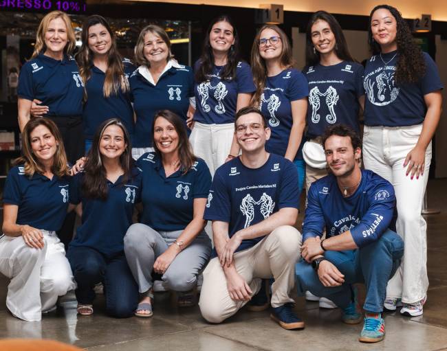 A equipe do projeto