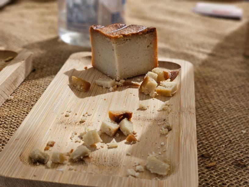 Olha o close: queijo à base de castanhas da A.mar Alimenta