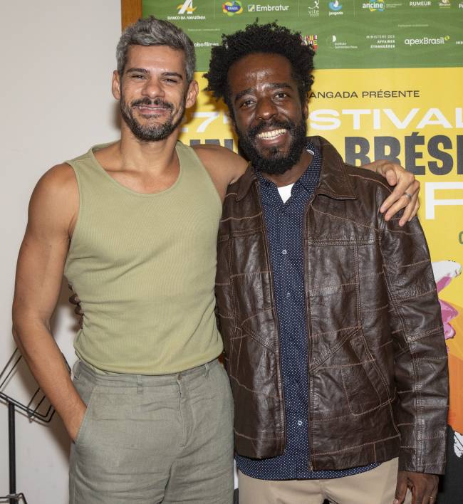 O bailarino Thiago Soares e o ator Alan Rocha
