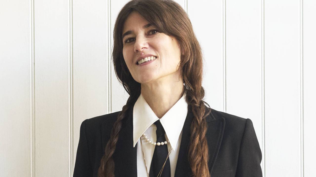A estilista britânica Bella Freud, 64 anos,