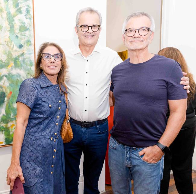 Angela Letta, Afrânio Coelho e Charles André