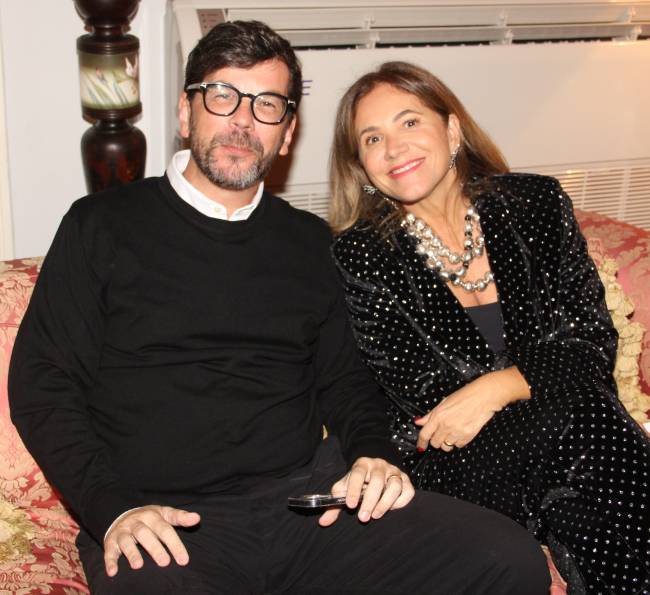 André Passos e Angela Quinto