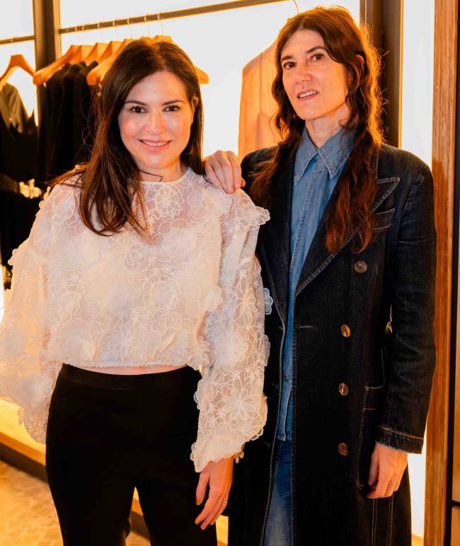 Bella Freud e Natalie Klein