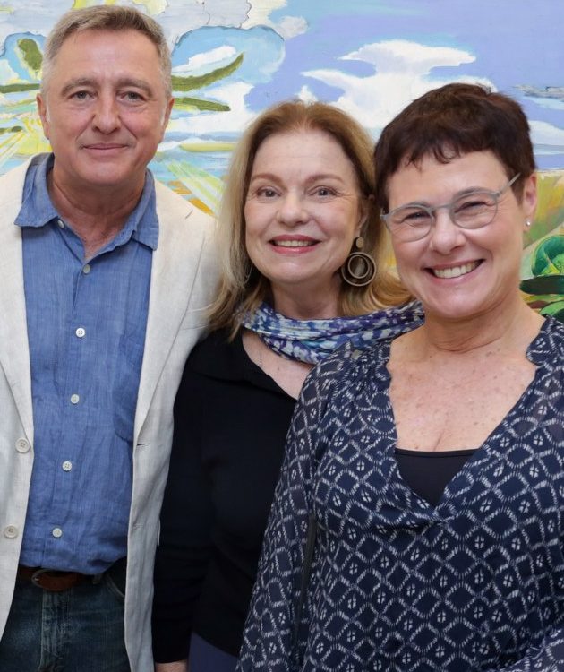 Jeferson Svoboda, Laura Burnier e Esther Bonder