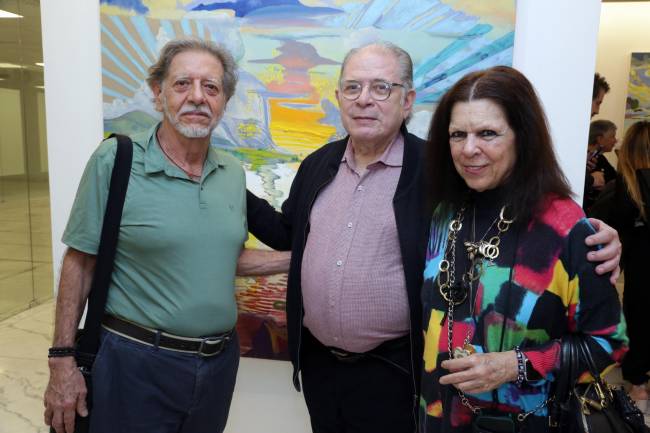 Gianguido Bonfanti. Luciano Figueiredo e Vanda Klabin