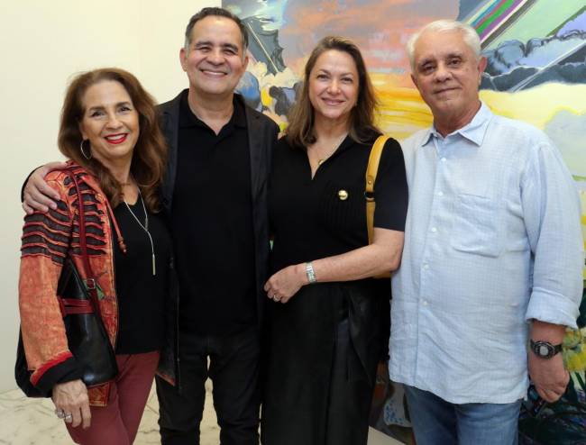 Ligia Teixeira, Alberto Saraiva, Raquel Saliba e Mario Camargo