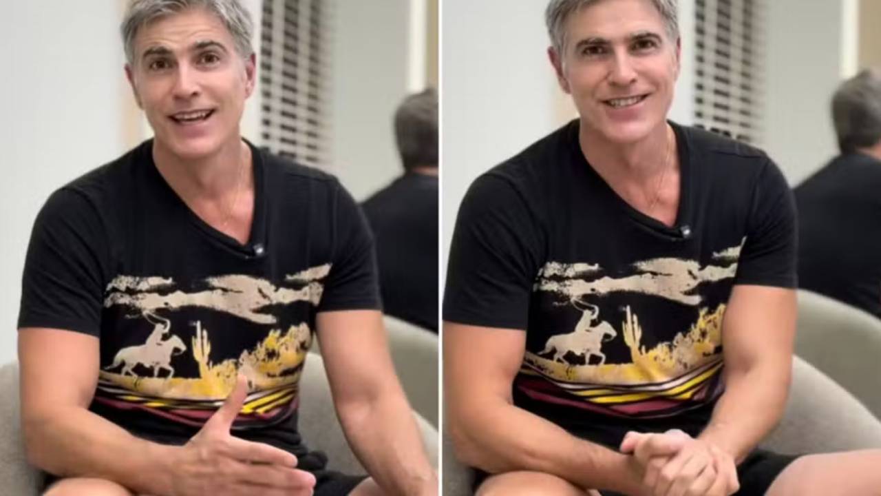 Reynaldo Gianecchinni: ator se posiciona contra harmonização facial