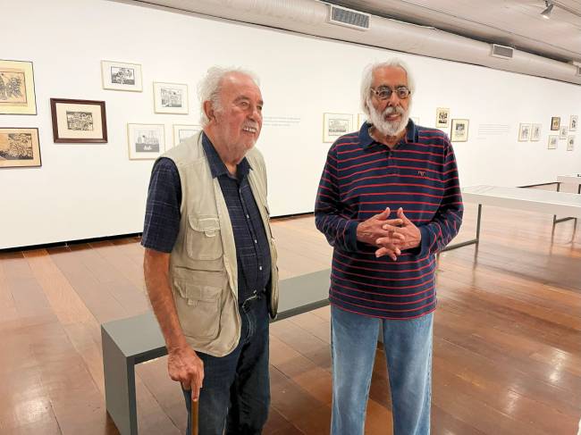 Carlos Vergara e Roberto Magalhães