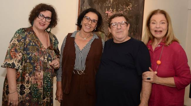 Clarisse Tarran, Denise Araripe, Marcelo Vals e Laura Bournier