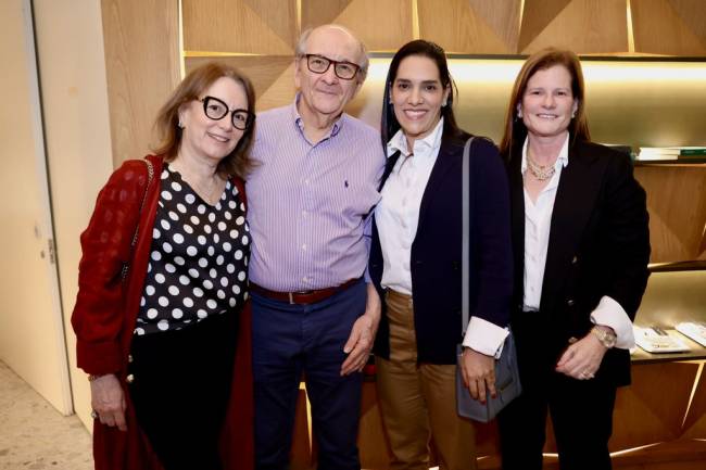 Claudio, Carla Benchimol, Maria Geyer e Thais Araujo
