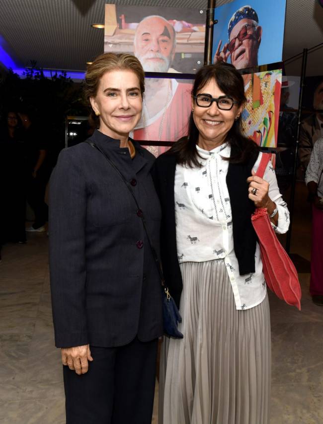 Maitê Proença e Clarisse Derzié Luz