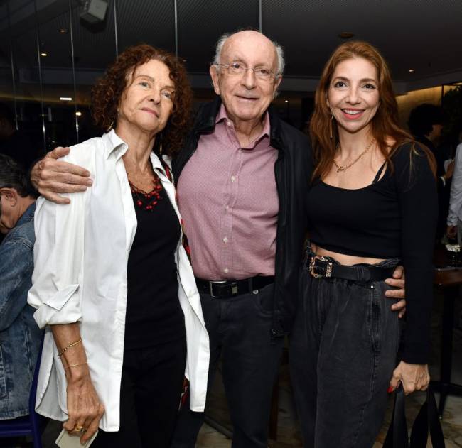 Ilana e Armando Strozenberg e Alessandra Colassanti
