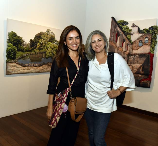 _DSC1341 As irmãs Cristina e Luisa Cruz - Exposição STELLA MARIZ - MAIO 2025 - CG