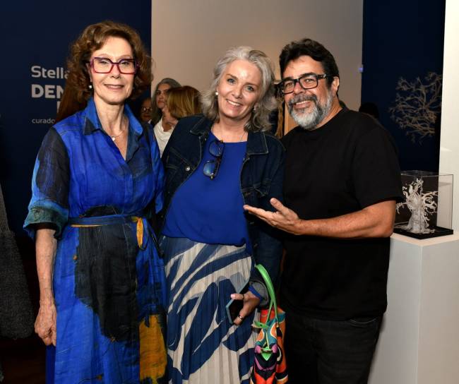 _DSC1361 Stella Mariz , Vanusa Spindler e Christian Machado - Exposição STELLA MARIZ - MAIO 2025 - CG