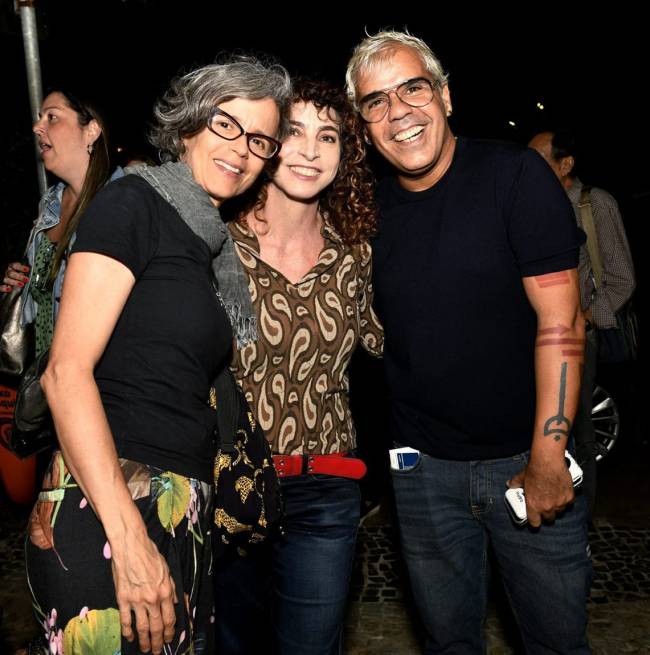 Dani Barros, Rosane Svartman e Evandro Rius