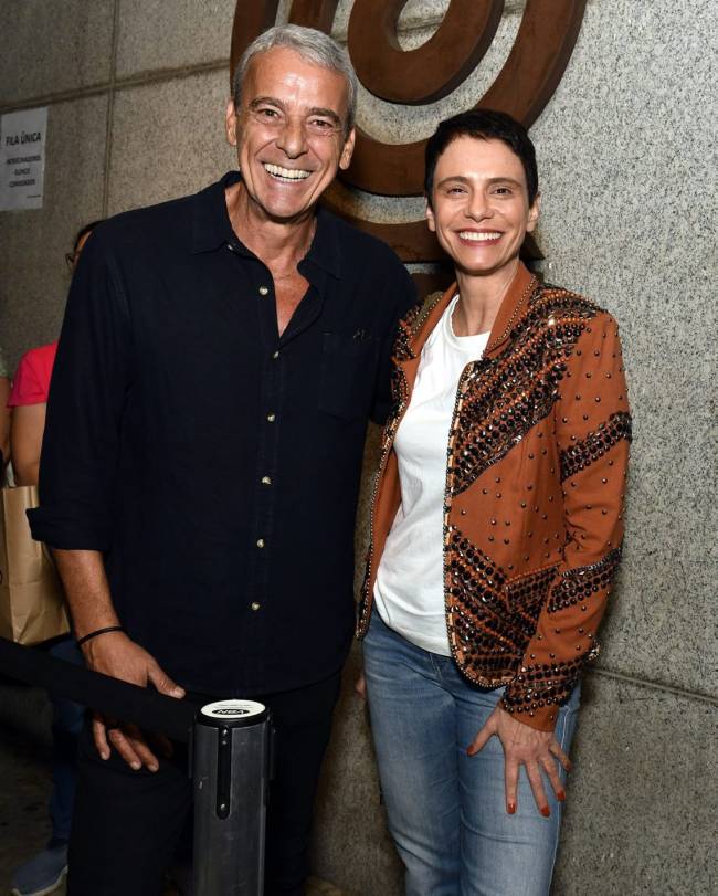 Alexandre Borges e Malu Galli