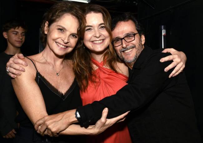 Drica Moraes , Claudia Abreu e Caco Morais