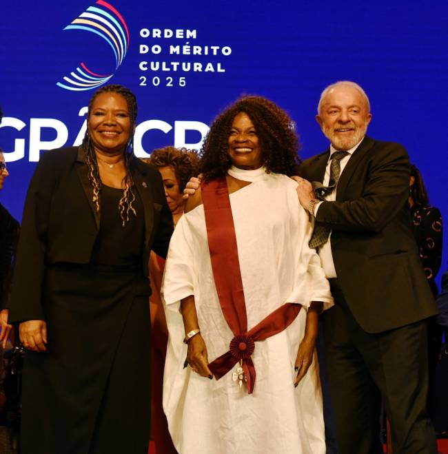 _DSC2554 - Margareth Menezes , Zezé Motta e Luiz Inácio Lula da Silva - ORDEM DO MÉRITO CULTURAL - MAIO 2025- CG