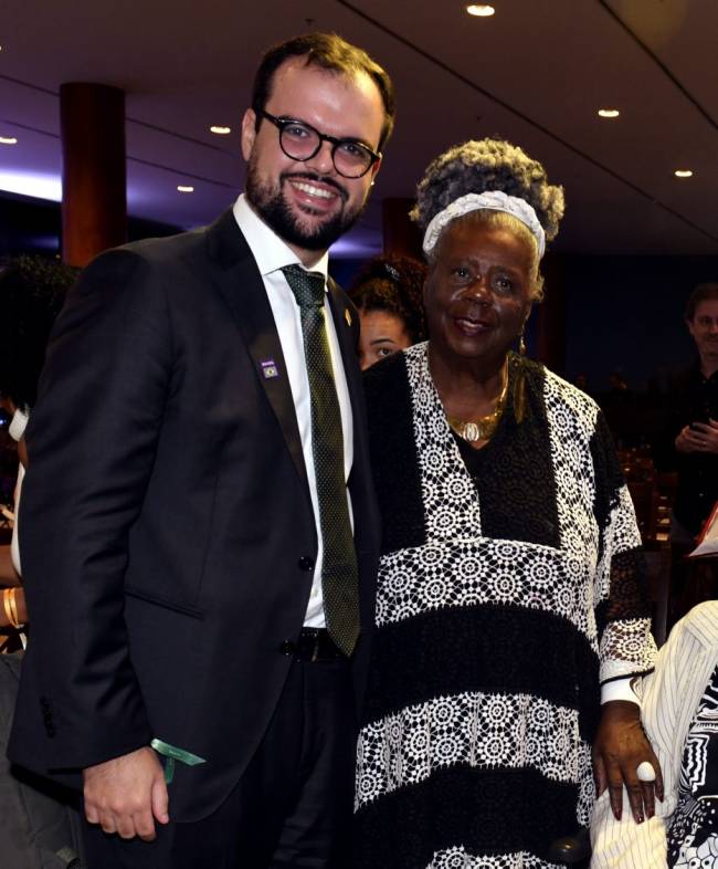 Lucas Padilha e Conceição Evaristo - ORDEM DO MÉRITO CULTURAL - MAIO 2025- CG