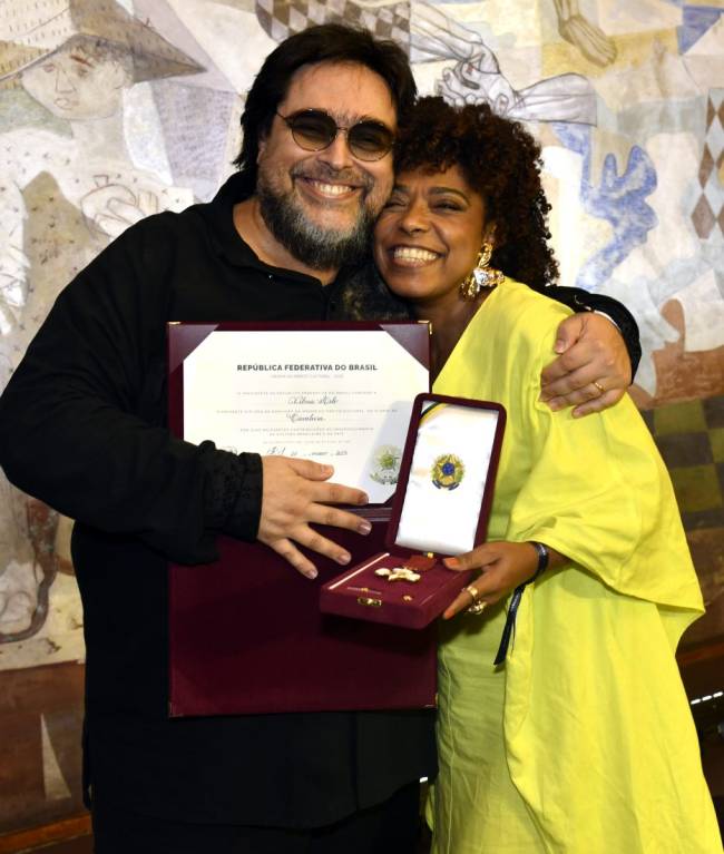 Eduardo Barata e Vilma Melo - ORDEM DO MÉRITO CULTURAL - MAIO 2025- CG
