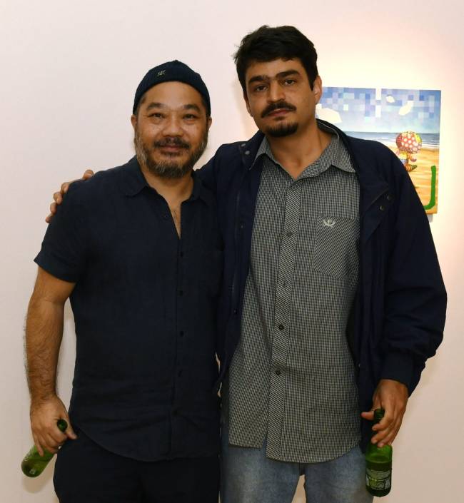 Os artistas plásticos TINHO e Thiago Molon - MAIO 2025 - CG