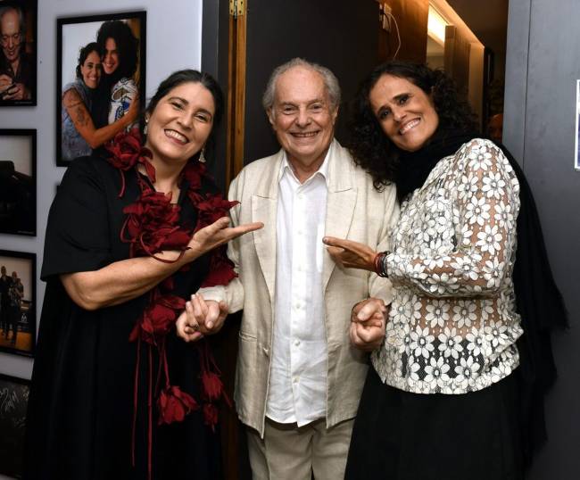 Mônica Salmaso , Francis Hime e Zélia Duncan - MAIO 2025 - CG