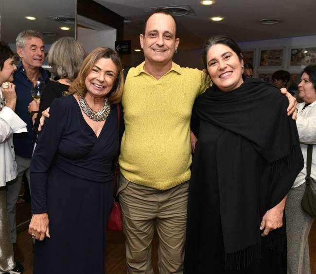 Rosa Maria Araújo, Rodrigo Faour e Mônica Salmaso
