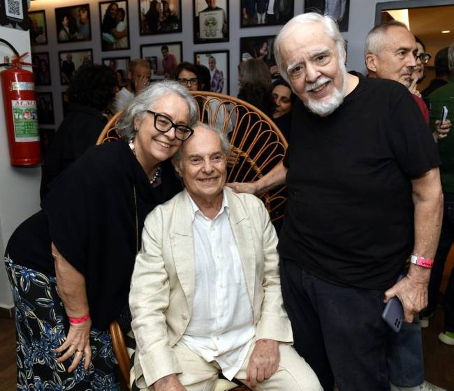Suzana Gontijo , Francis Hime e Lula Vieira - MAIO 2025 - CG