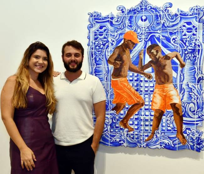 Mariana Cianci e Filipe Pinho compraram este quadro - BRUNO LYFE - MAIO 2025 - CG