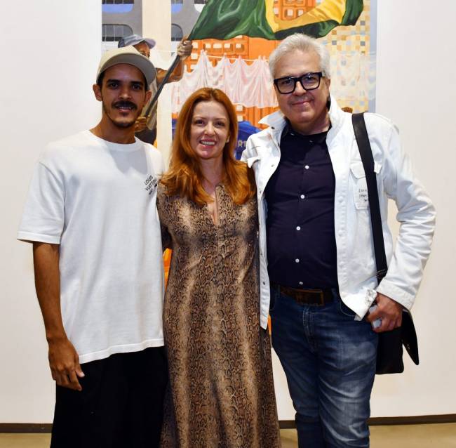 Bruno Lyfe, Fabíola e Vicente Giffoni