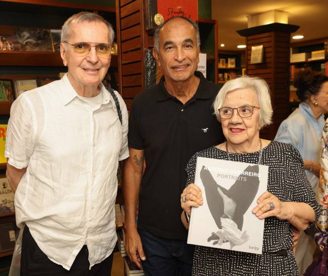Eduardo Ebendinger, Valdir Leite e Marília Guimarães