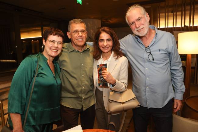 Ester e Nilton Bonder com Clara e Moyses Spilberg