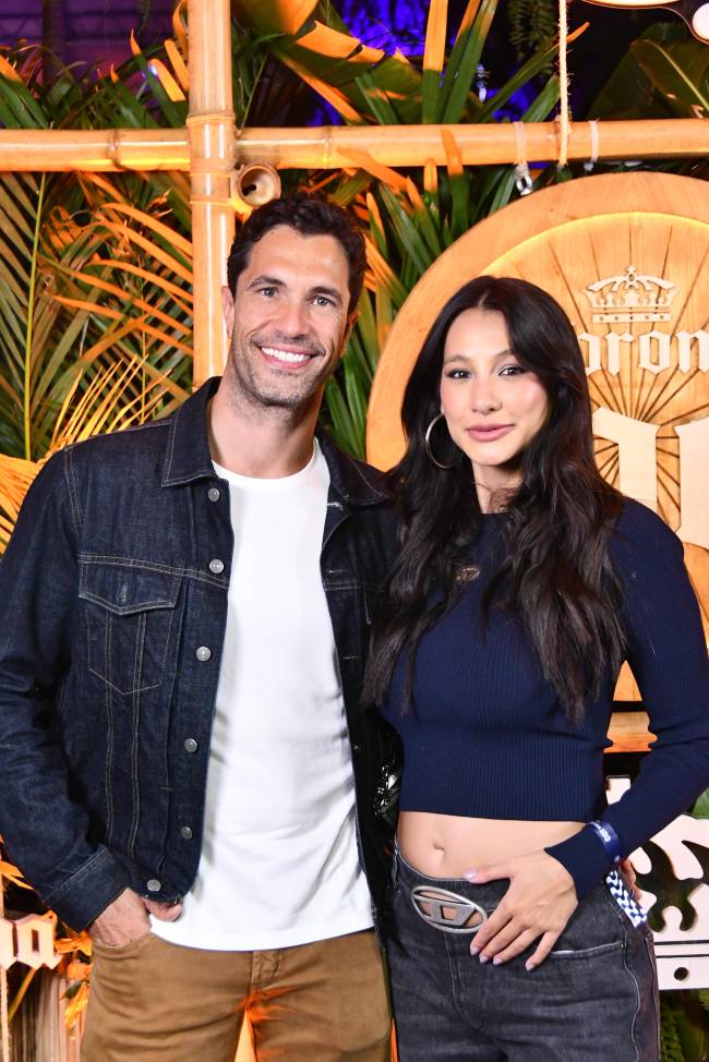 Flávio Sarayba e Larissa chehuen