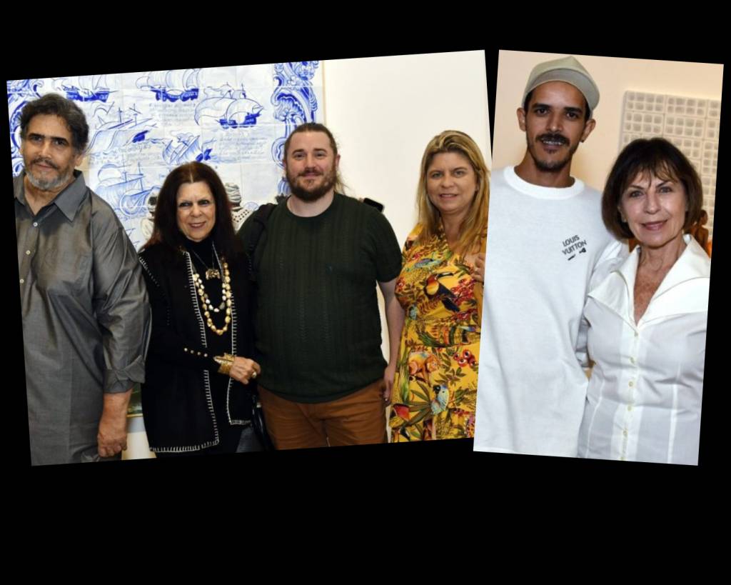 As duas Anitas da vida do artista plástico Bruno Lyfe. Veja fotos!