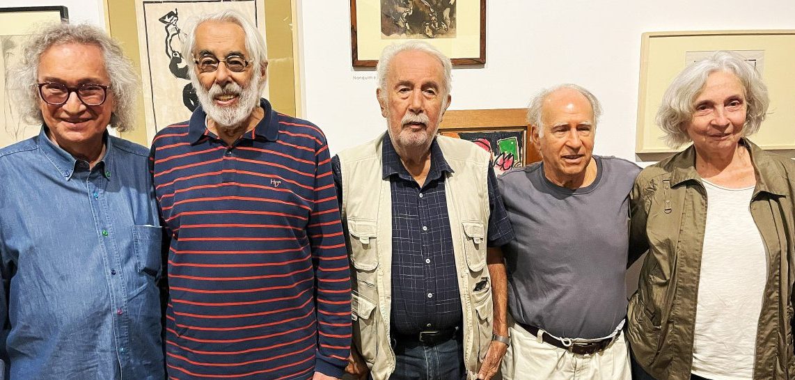 George Kornis, Roberto Magalhães, Carlos Vergara, Rubem Grilo e Mônica Kornis