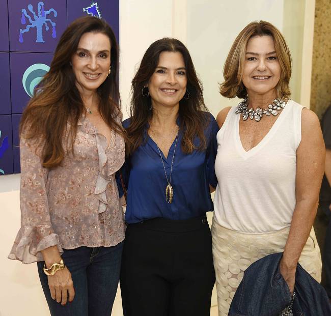 Gisele Curvello Andrea Lins e Chris Piereck