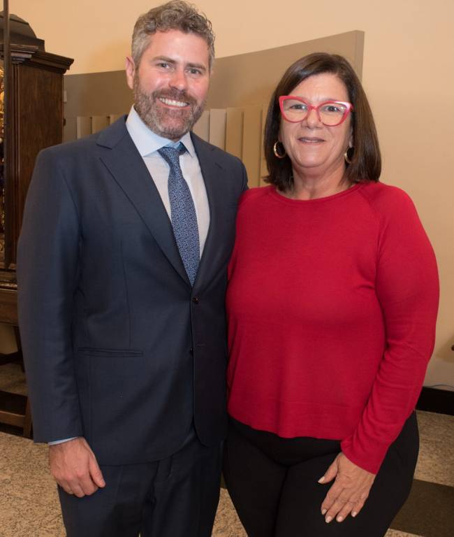 João Francisco Neto e Andrea Pachá