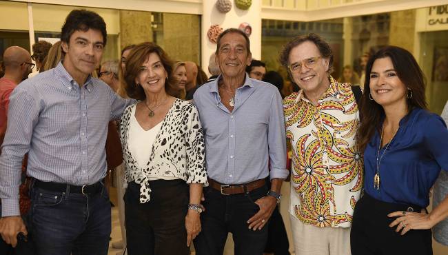 José Antonio M Lins, Monica Baudson, Argemiro Baudson, Cesar Neubert e Andrea Lins