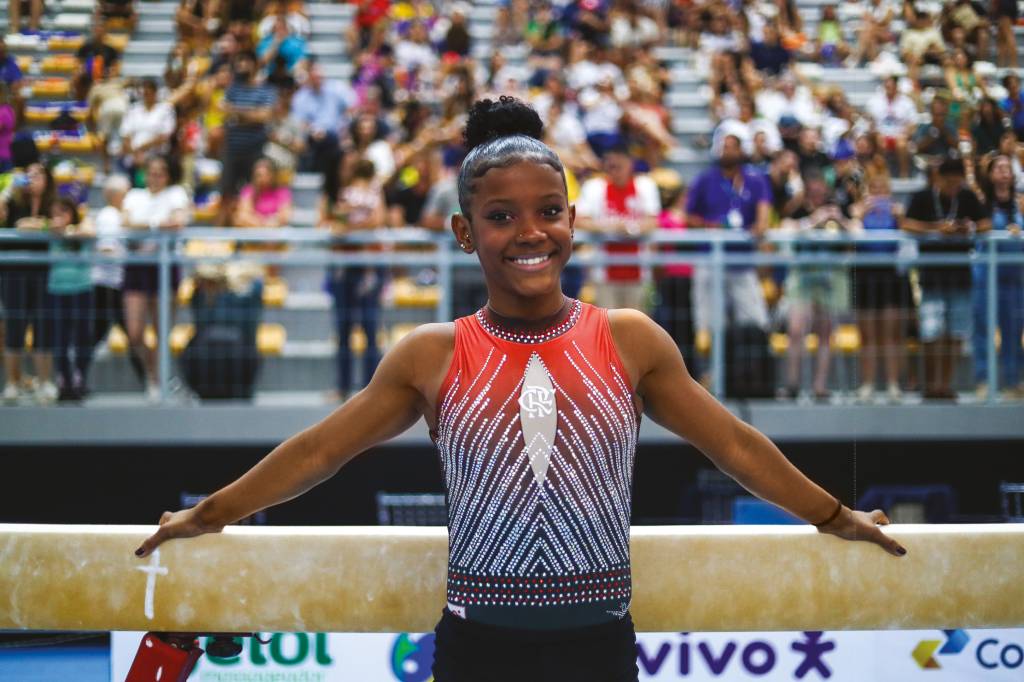 Nova geração de ginastas do Flamengo segue os passos de Rebeca Andrade