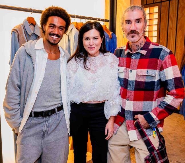 Leonardo Pesanuza, Natalie klein e Felipe Veloso