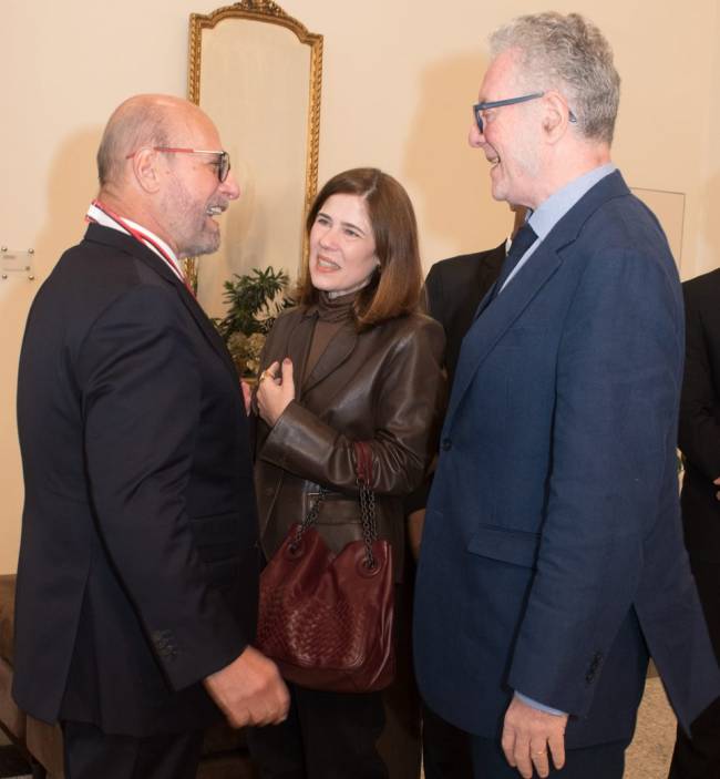 Luiz Felipe Francisco, Daniela Seade e Antonio Paulo Seabra da Veiga