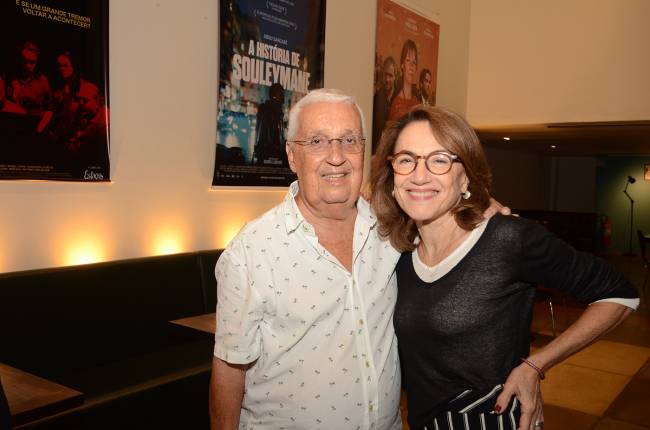 Luiz Fernando Goulart e Olga de Lena