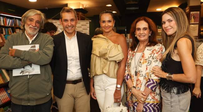 Luiz Garrido, Alberto Pittigriani, Luciana Pittigliani , Sueli Stambowsky e Bárbara Pittigliani