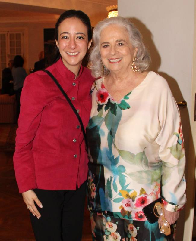 Maria Elisa Curcio e Hildegard Angel