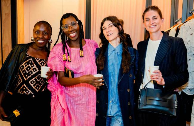 Marie Gomis, Adama Paris, Bella Freud e Kate Finlan