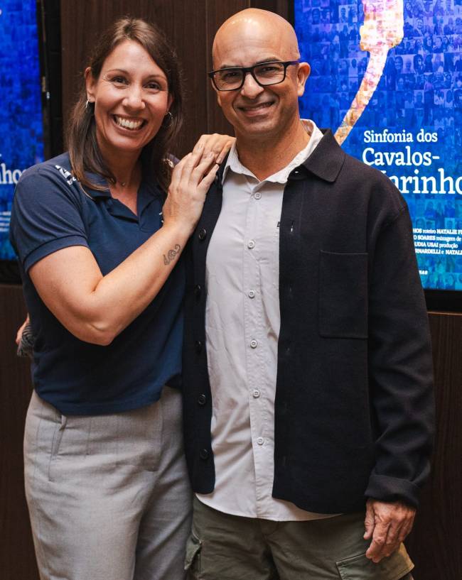 Natalie Freret e Bruno Meurer