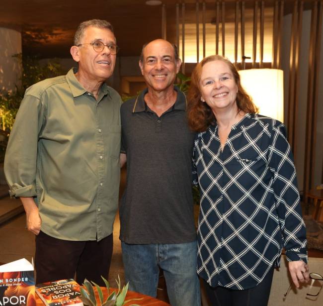 Nilton Bonder com Sandra e David Kertzman