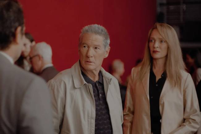 OH, CANADÁ RICHARD GERE E UMA THURMAN Oh, Canadá: Richard Gere e Jacob Elordi interpretam documentarista renomado em novo longa de Paul Schrader.